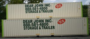 40 foot Storage Container for Advertising 1 | Dear John Trailer Rentals | Dear John Trailer Rentals
