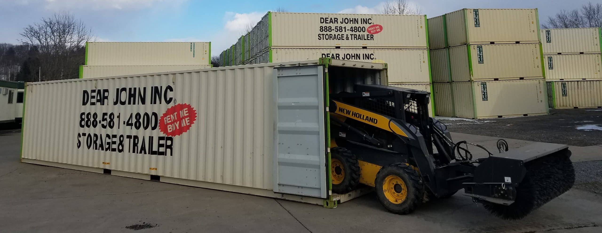 40 foot Storage Container for Advertising 2