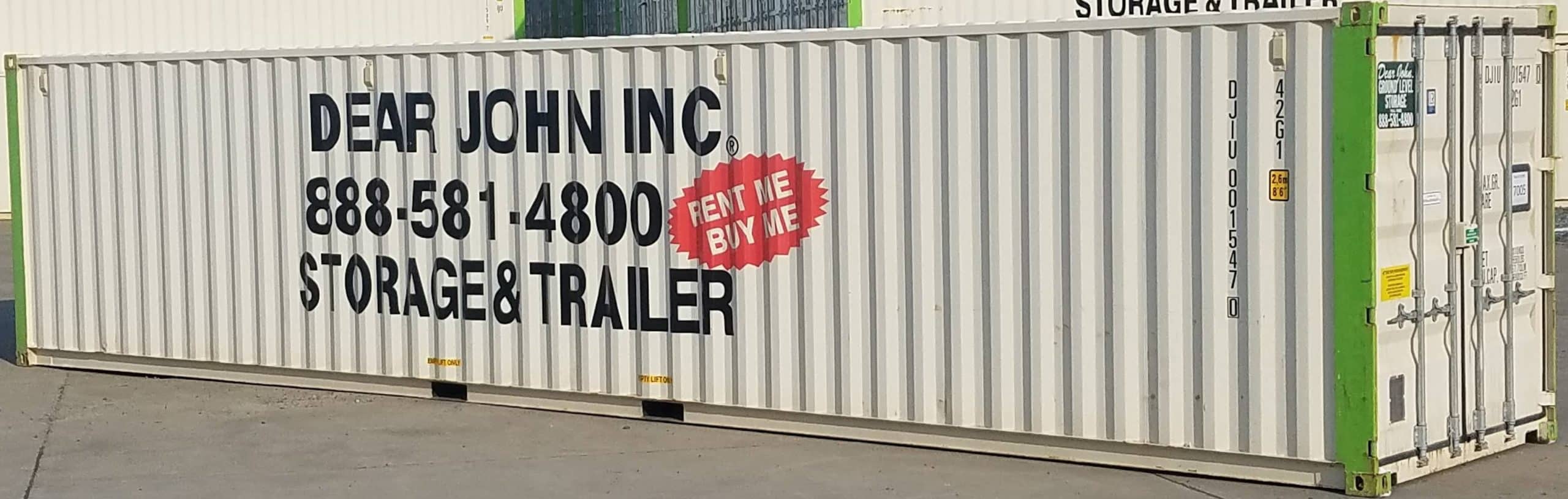 40 foot Storage Container for Advertising 4