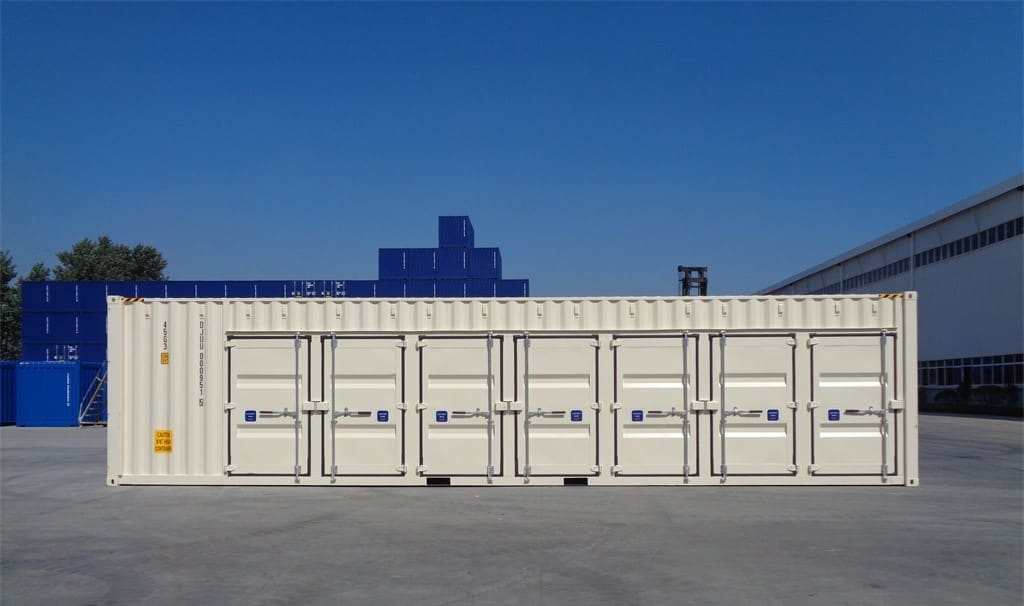 8 Door Self Storage Container 1