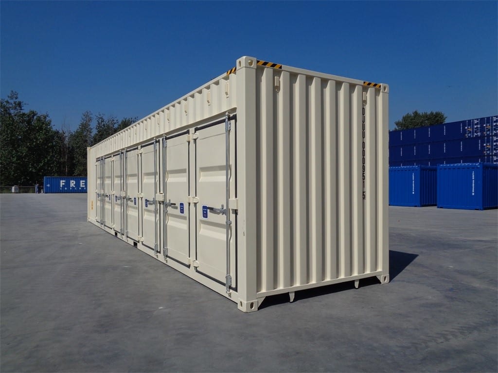 8 Door Self Storage Container 3