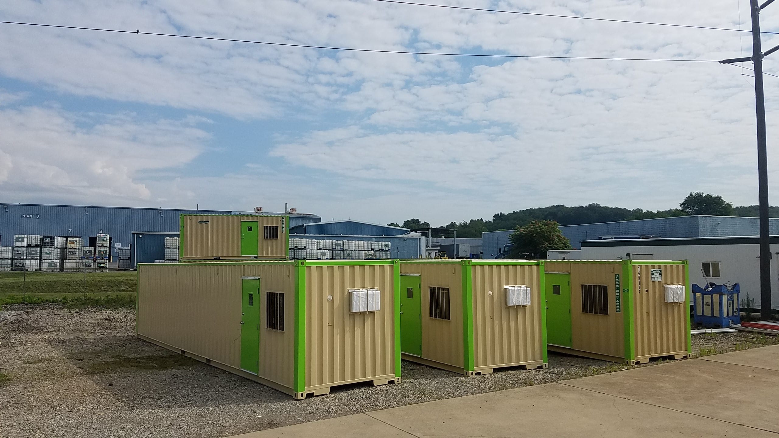40' Ground Level Office Container 8